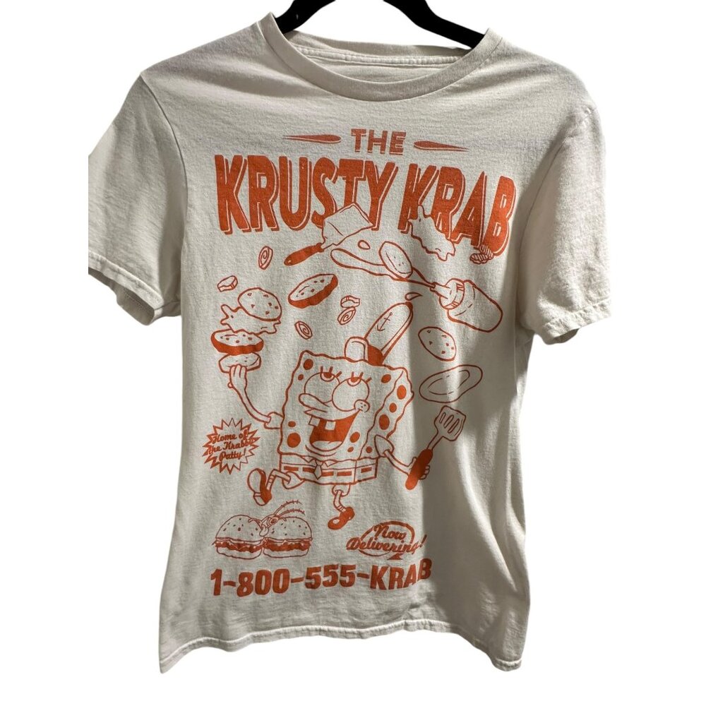 Off-White Nikelodeon Krusty Krab Tee sz Junior Small